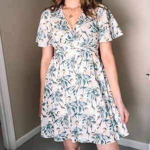 Chicwish Print Dress